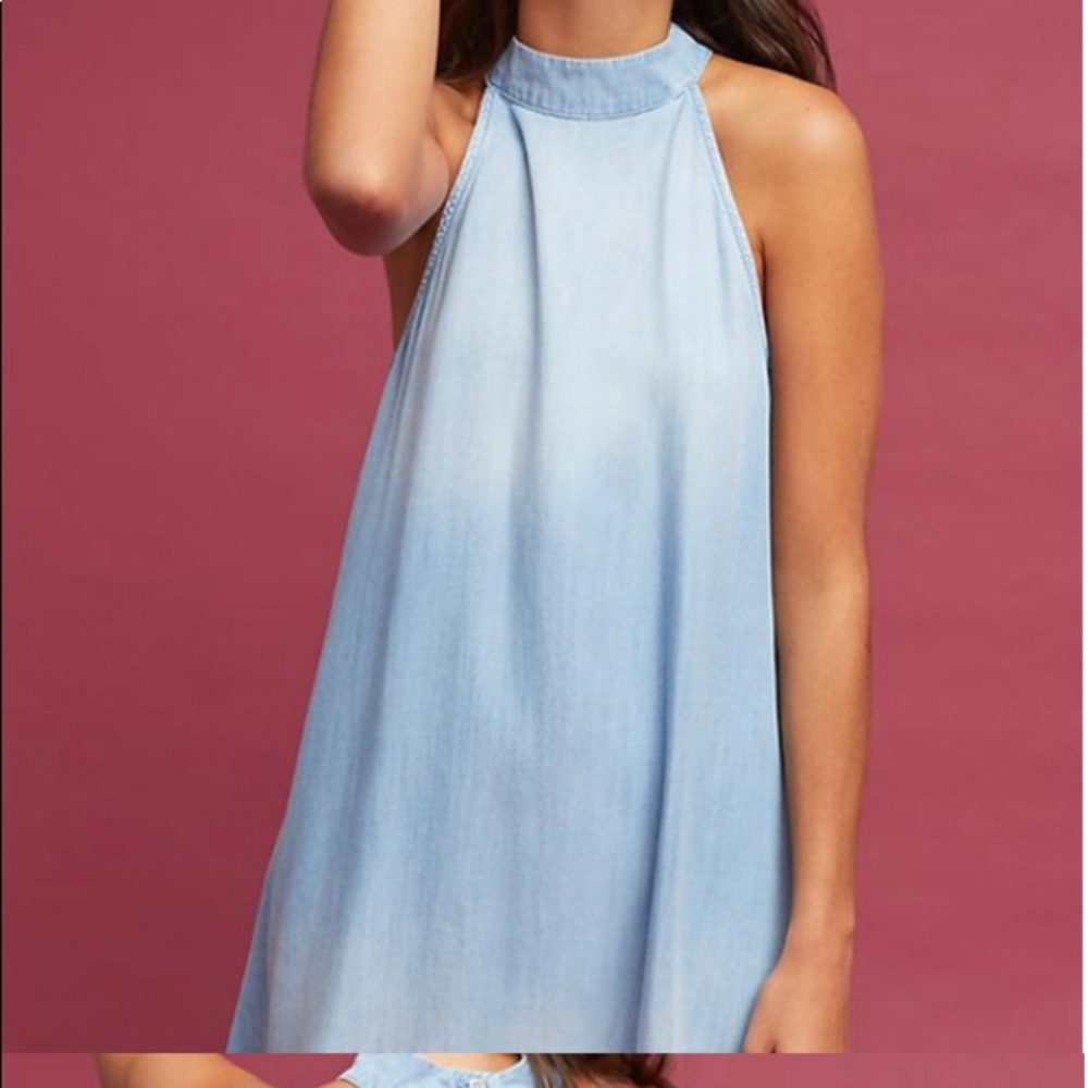 Anthropologie chambray dress - Picture 1 of 5